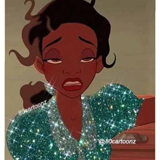 glitter cartoon - Sticker 11