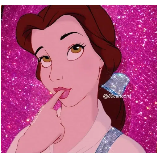 glitter cartoon - Sticker 12