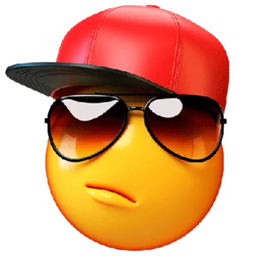 3D emoticons - Sticker 15