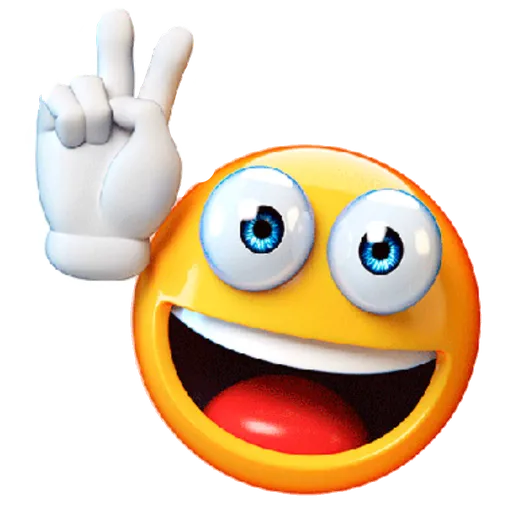 3D emoticons - Sticker 16