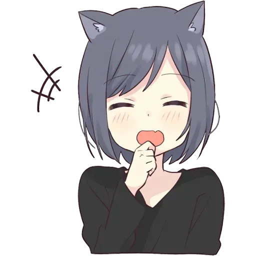 Neko Girl 1 - Sticker 24