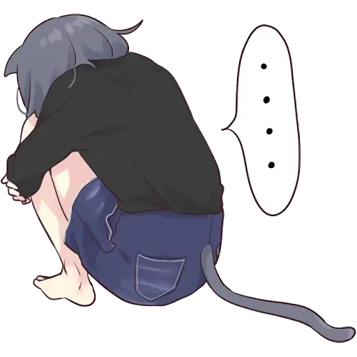 Neko Girl 1 - Sticker 12