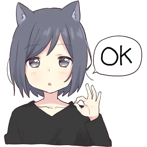 Neko Girl 1 - Sticker 29
