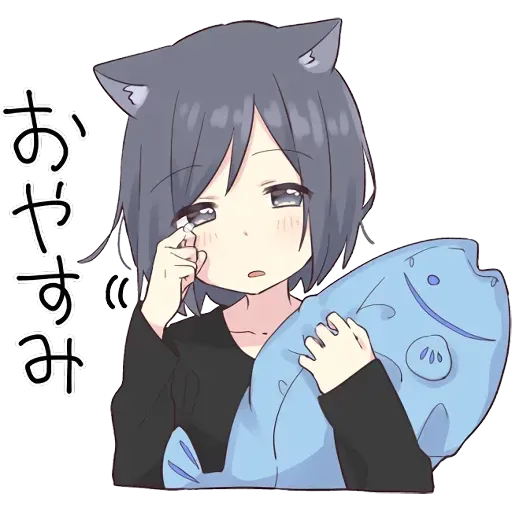 Neko Girl 1 - Sticker 14