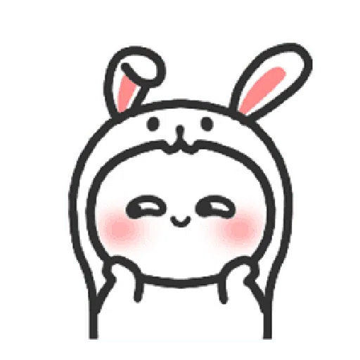 Happy baby rabbit's daily life - Sticker 19