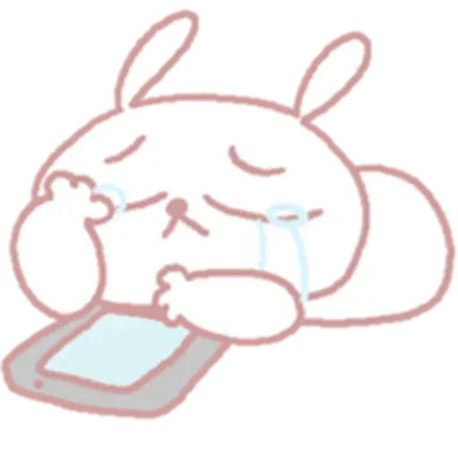 Drawn Bunny - Sticker 29