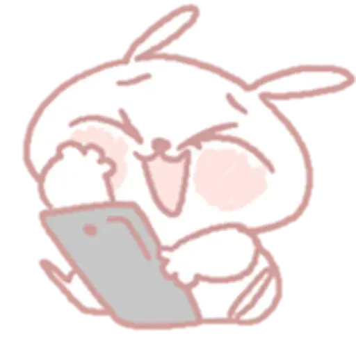 Drawn Bunny - Sticker 27
