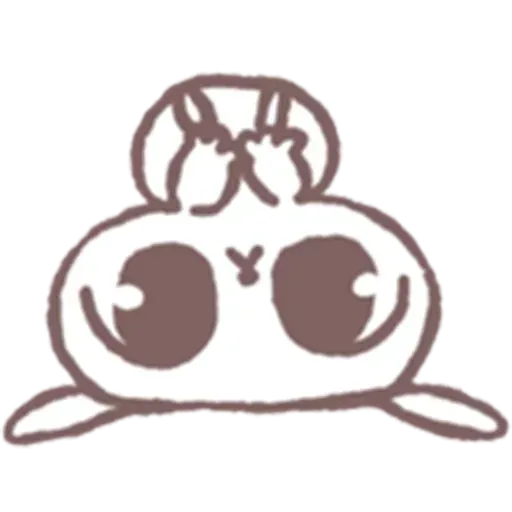 Drawn Bunny - Sticker 15