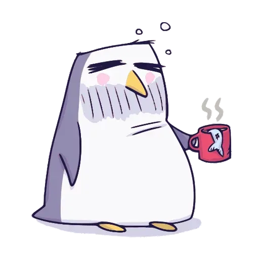 Hangouts penguin - Sticker 9