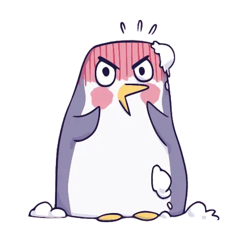 Hangouts penguin - Sticker 15