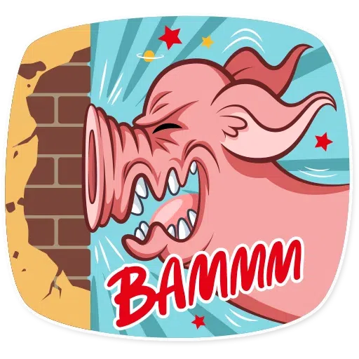 Pete pig - Sticker 22