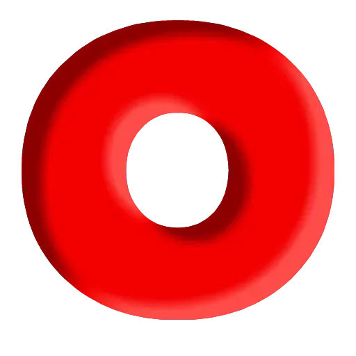 Red Alphabet - Sticker 15