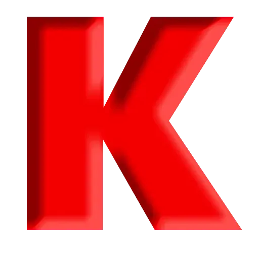 Red Alphabet - Sticker 11