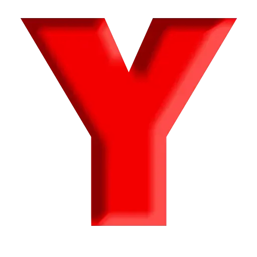 Red Alphabet - Sticker 25