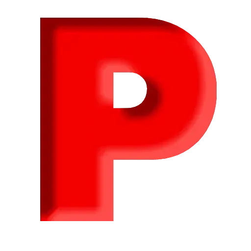 Red Alphabet - Sticker 16