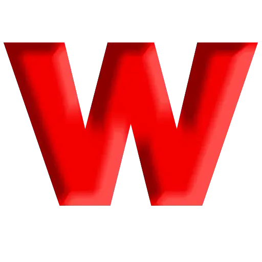 Red Alphabet - Sticker 23