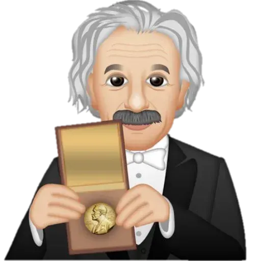 Einstein - Einsteinmoji - Sticker 27