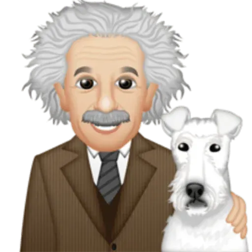 Einstein - Einsteinmoji - Sticker 30