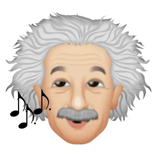 Einstein - Einsteinmoji - Sticker 14