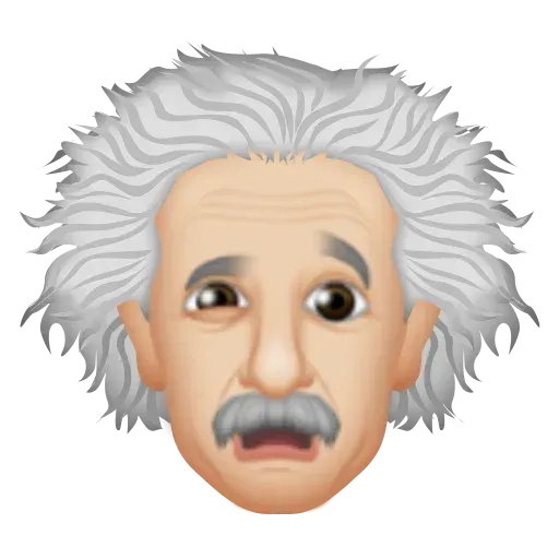 Einstein - Einsteinmoji - Sticker 13