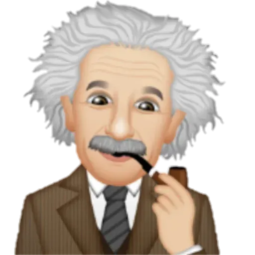 Einstein - Einsteinmoji - Sticker 22
