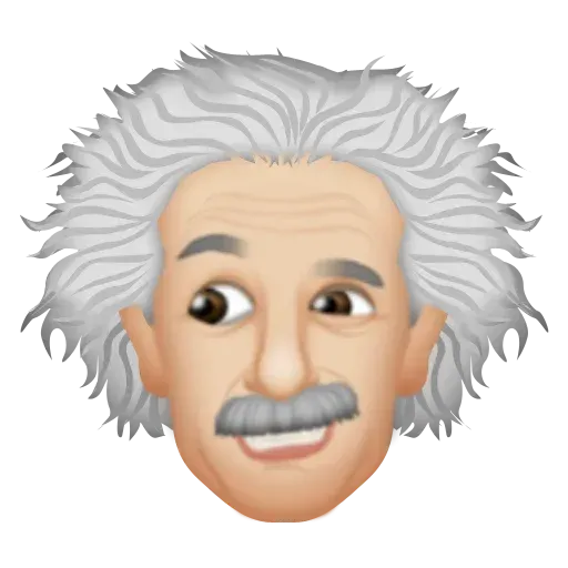 Einstein - Einsteinmoji - Sticker 20