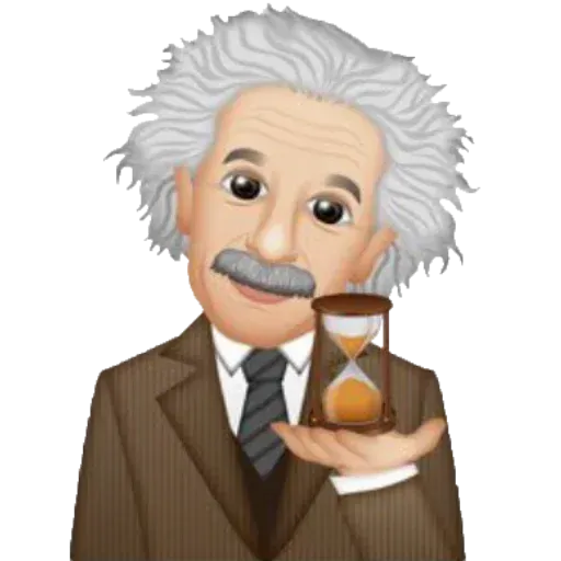 Einstein - Einsteinmoji - Sticker 25
