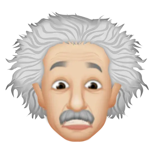 Einstein - Einsteinmoji - Sticker 15