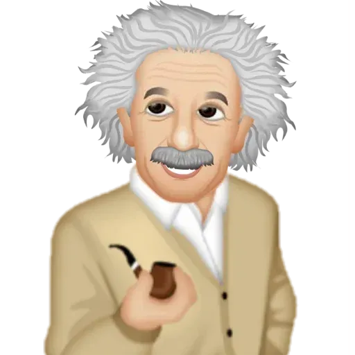 Einstein - Einsteinmoji - Sticker 29