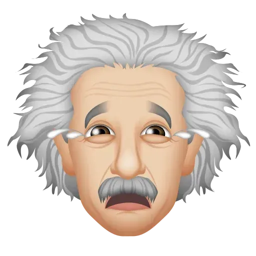 Einstein - Einsteinmoji - Sticker 11