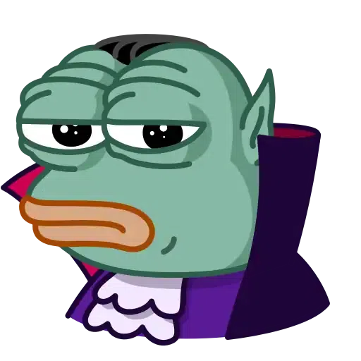 Pepe Vampire - Sticker 13