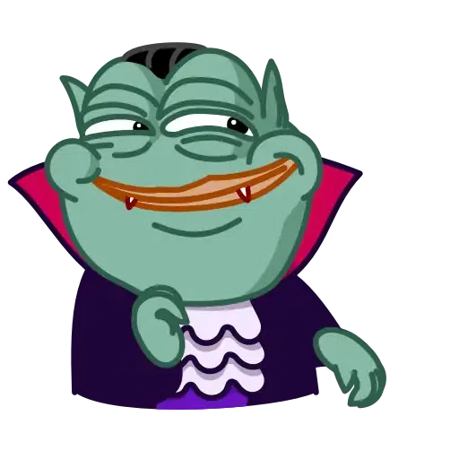 Pepe Vampire - Sticker 10