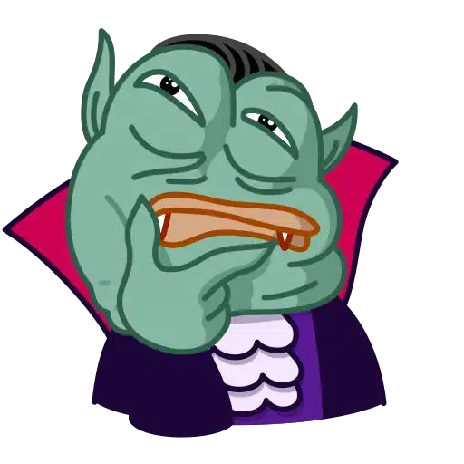 Pepe Vampire - Sticker 15