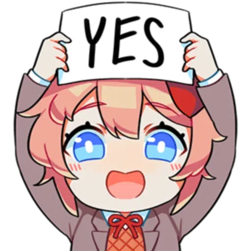 ddlc - Sticker 22