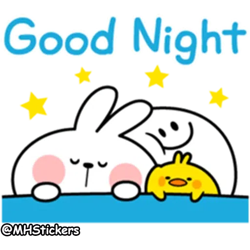 Spoiled rabbit simple talk - Sticker 16