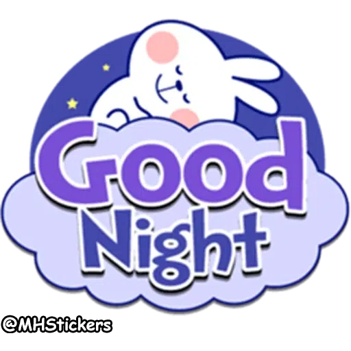 Spoiled rabbit simple talk - Sticker 26