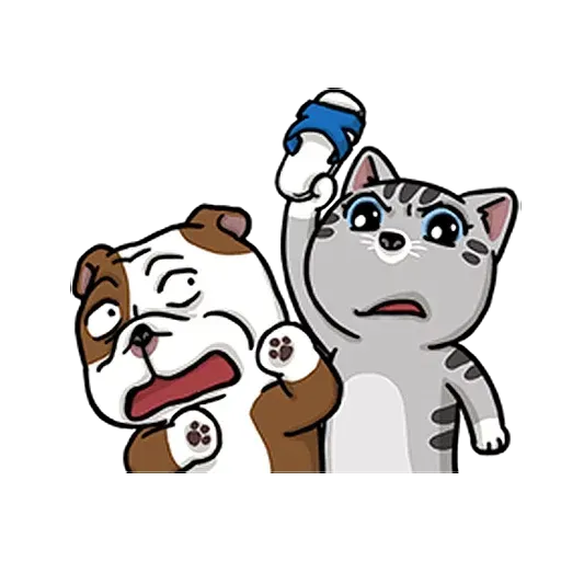 Dog&Cat - Sticker 24