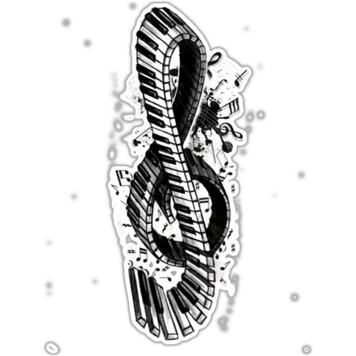 Piano - Sticker 15