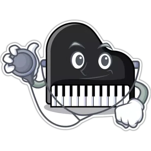 Piano - Sticker 25