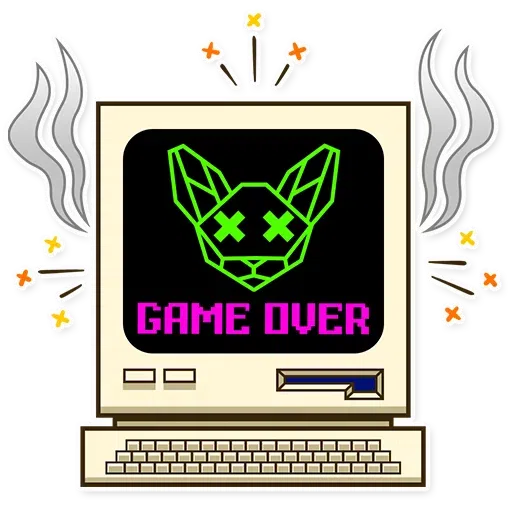 The Neon Cat - Sticker 16