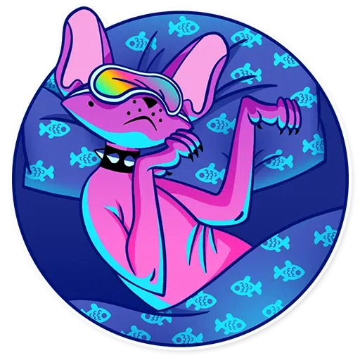 The Neon Cat - Sticker 22