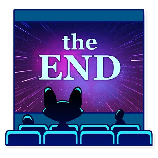 The Neon Cat - Sticker 24