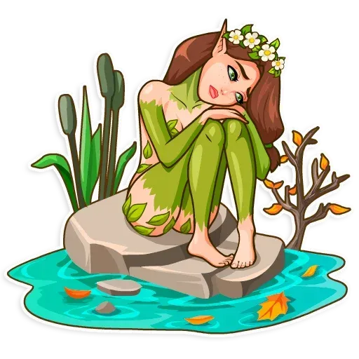 Wood Nymph 1 - Sticker 26