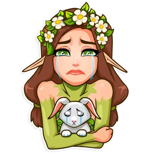 Wood Nymph 1 - Sticker 25