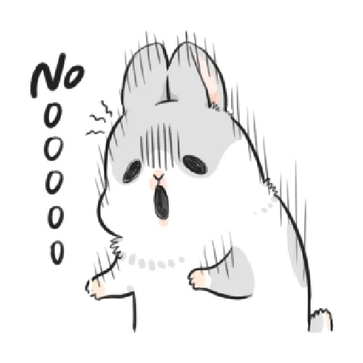 ㄇㄚˊ幾兔5 OK, No  - Sticker 25