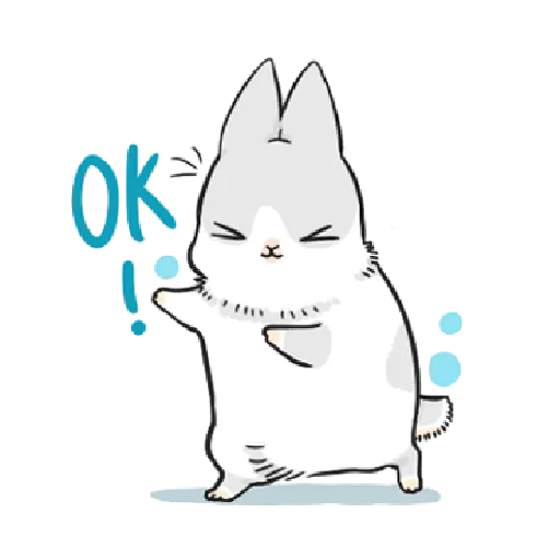 ㄇㄚˊ幾兔5 OK, No  - Sticker 18