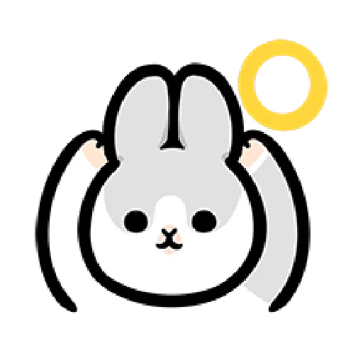 ㄇㄚˊ幾兔5 OK, No  - Sticker 9