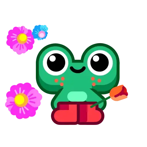 Froggo in Love - Sticker 27