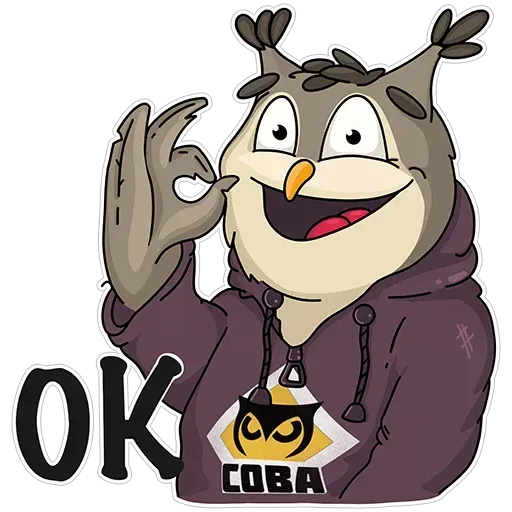 Owl - Sticker 19