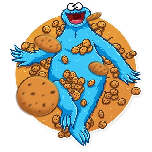 Cookie Monster - Sticker 16